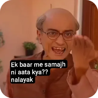 👓 emoji Tmkoc Telegram sticker 17 of 25