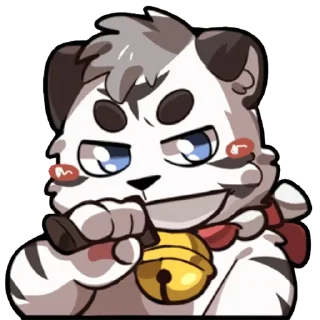 🔪 emoji 大萌虎卡卡 Telegram sticker 17 of 32