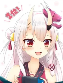 😄 emoji Nakiri Ayame @dwipaa11 Telegram sticker 19 of 64