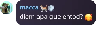 😵‍💫 emoji macca aj sih wir Telegram sticker 10 of 63