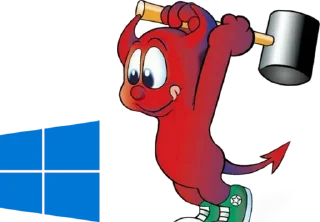 😋 emoji No systemd systems — *BSD projects Telegram sticker 10 of 54