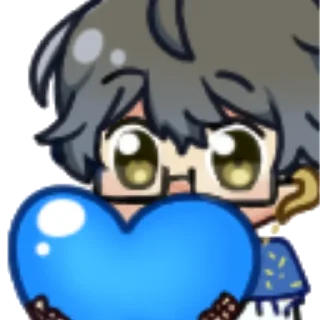 💙 emoji Ike eveland stickers~ Telegram sticker 5 of 17