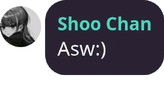 🗿 emoji Shoo:) Telegram sticker 7 of 28