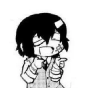 💗 emoji Dazai-san Telegram sticker 6 of 12