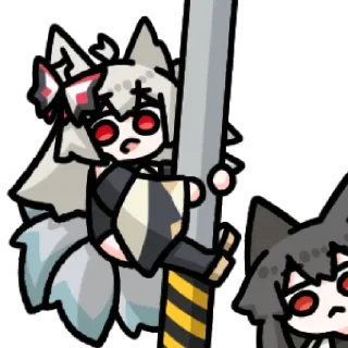 😨 emoji 罂姚与朋友们 @zhaxia_cn Telegram sticker 7 of 80
