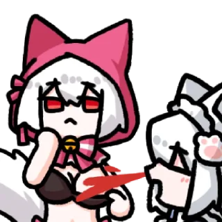 🥵 emoji 罂姚与朋友们 @zhaxia_cn Telegram sticker 23 of 80