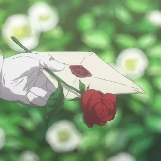 🌷 emoji AESTHETIC ANIME ✨ @moon_dancerlove Telegram sticker 14 of 90