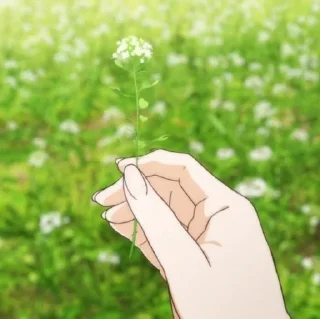 🌷 emoji AESTHETIC ANIME ✨ @moon_dancerlove Telegram sticker 11 of 90