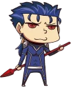 😏 emoji Fate/Chibi Order Telegram sticker 13 of 89