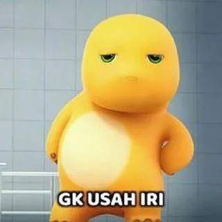 😭 emoji yellow dino by v Telegram sticker 4 of 38