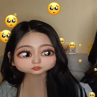 😏 emoji minjoo :: @stikerkece Telegram sticker 20 of 30
