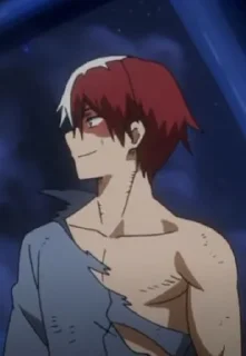 ❄️ emoji Todoroki Shoto Telegram sticker 24 of 78