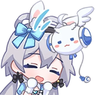 🤲 emoji 洛天依幻游世界 Telegram sticker 15 of 25