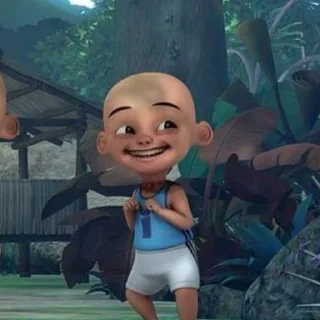 👥 emoji Upin Ipin sungkem @foolssticker Telegram sticker 23 of 120
