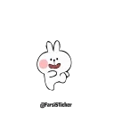 👌 emoji @Opstickerpacks ✨ Rabbit 🌸💫 Telegram sticker 7 of 24