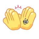 👏 emoji Premium Sticker @RmXoX Telegram sticker 9 of 41