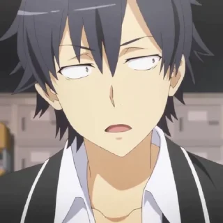 🥢 emoji Hikigaya Hachiman @Moontelaxx Telegram sticker 17 of 65