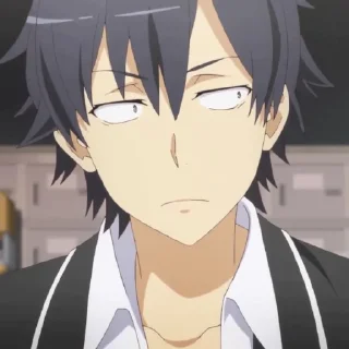 🍚 emoji Hikigaya Hachiman @Moontelaxx Telegram sticker 18 of 65