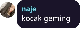 Sticker from naje lucu banget