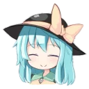 😊 emoji Komeiji Koishi Telegram sticker 14 of 21
