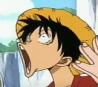 😮 emoji One Piece:) Telegram sticker 16 of 71
