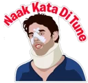 🤥 emoji Hindi Chat Meme @Imtiyaz78 Telegram sticker 15 of 76
