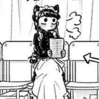 🍙 emoji Komi Shouko - @Devanhm Telegram sticker 24 of 43