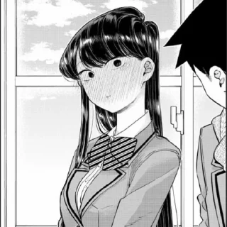 🍙 emoji Komi Shouko - @Devanhm Telegram sticker 8 of 43