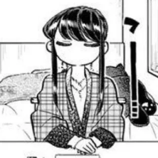 🍙 emoji Komi Shouko - @Devanhm Telegram sticker 16 of 43