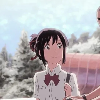 ✉️ emoji Mitsuha Miyamizu ; @yourtikel Telegram sticker 8 of 30