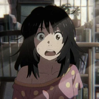 🛵 emoji Mitsuha Miyamizu @StickerKeep Telegram sticker 12 of 40