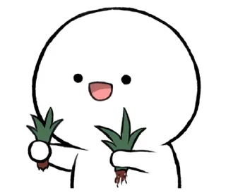 ⚪️ emoji baby blob | @phstickerpackganern Telegram sticker 9 of 40