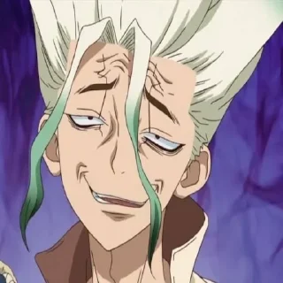 Sticker from Senku