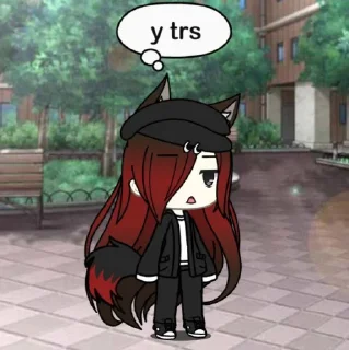 🙄 emoji Gacha lep😏 @ChwoiChoerry Telegram sticker 21 of 41