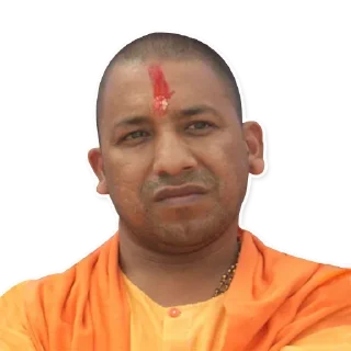 Sticker from @kanishk_memer Yogi pack