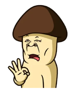 🍄 emoji Mushroomen 🍄 ⌇ @GIBRANSU Telegram sticker 19 of 40