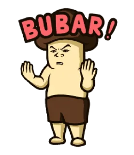 🍄 emoji Mushroomen 🍄 ⌇ @GIBRANSU Telegram sticker 8 of 40