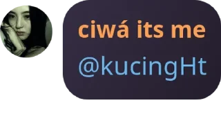 🕯️ emoji pacar Jay @kucingHt 🥰🤍 Telegram sticker 14 of 18