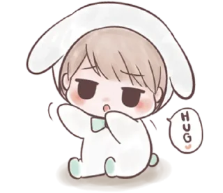 Sticker from fwuffy marshbun with @sugarcunt
