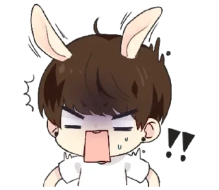 🤖 emoji tinybun boy with @sugarcunt Telegram sticker 15 of 40