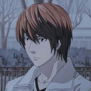 Sticker from Light Yagami by @swoftiebbwaby