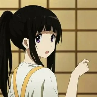 Sticker from Chitanda eru - @animestickersid