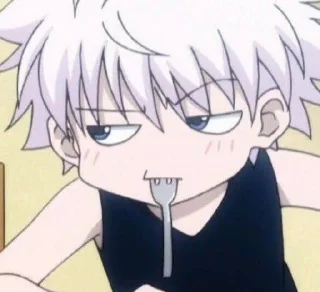 Sticker from Killua || @moiStickers