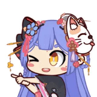 😘 emoji 阿梓从小就很可爱 Telegram sticker 8 of 20