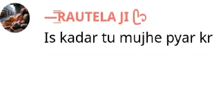 Sticker from —͟͞͞RAUTELA JI ᥫ᭡'s sticker kang pack