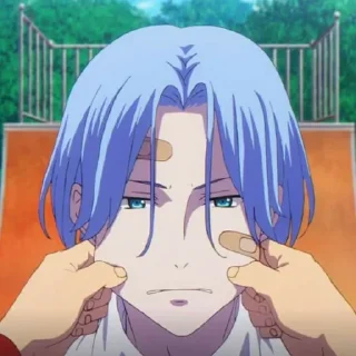 🛹 emoji Hasegawa langa - @animestickersid Telegram sticker 5 of 35
