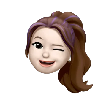 😉 emoji Memoji • Apple @AppleMemoji Telegram sticker 10 of 35