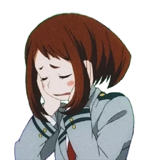 🖤 emoji Uraraka ochako Telegram sticker 13 of 17