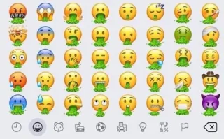 🤮 emoji pake aja @aestheticstikerpack Telegram sticker 2 of 103