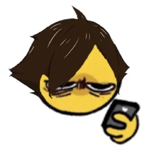 😒 emoji @Ringtaro ber-ekspresi Telegram sticker 6 of 49